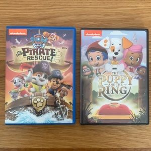 Children’s DVDs. $9 for both movies.